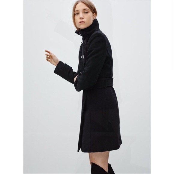 Aritzia T. Babaton Bromley Wool Blend Military Coat - Picture 3 of 13